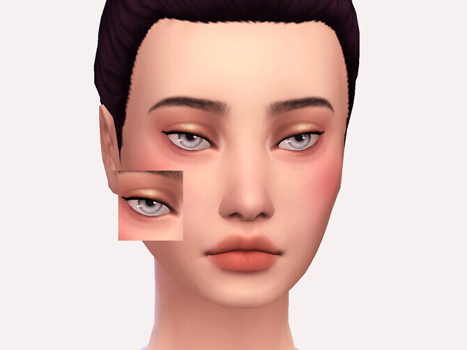 Sims 4 Faye Eyeliner by Sagittariah at TSR
