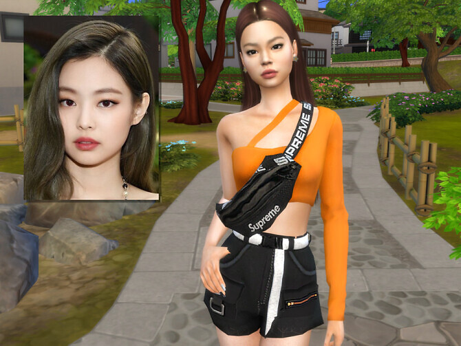 Sims 4 Jennie Kim by divaka45 at TSR