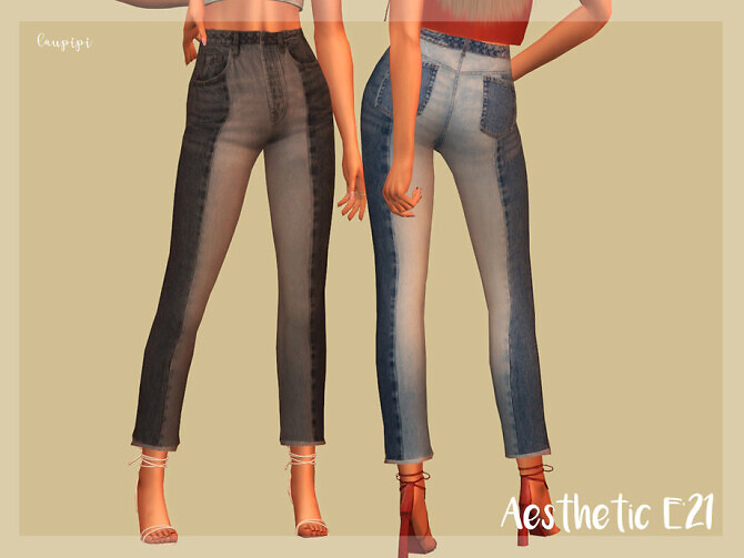 Sims 4 Jeans BT380 by laupipi at TSR