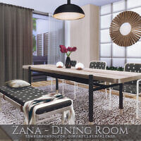 Zana Dining Room By Rirann
