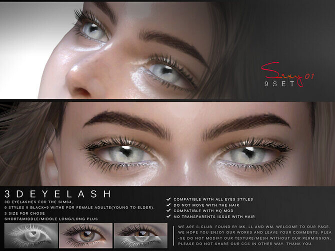 sims 4 eyelashes mod