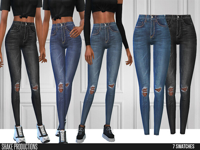 Sims 4 601 Jeans by ShakeProductions at TSR