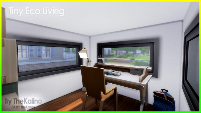 Sims 4 Tiny Eco Living Home at Kalino