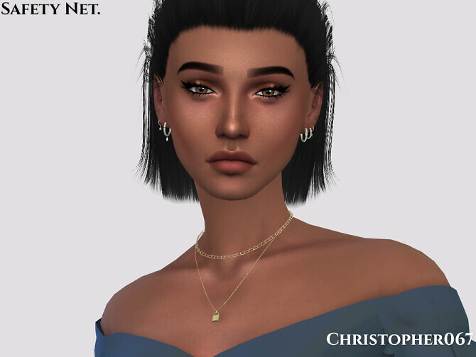 Sims 4 Safety Net Necklace by Christopher067 at TSR