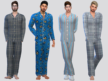 Fullbody Basic Sleepwear by McLayneSims at TSR