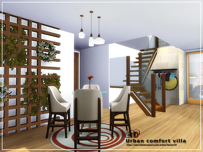 Sims 4 Urban comfort villa by Danuta720 at TSR