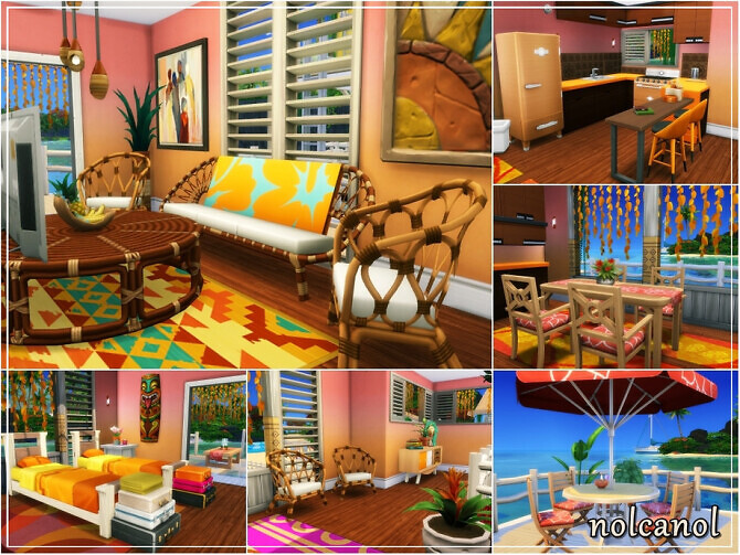 Sims 4 Sapphire Resort by nolcanol at TSR
