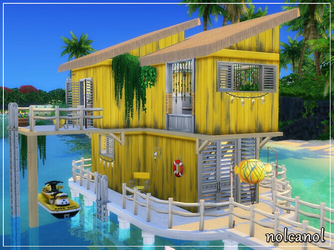 Sims 4 Sapphire Resort by nolcanol at TSR