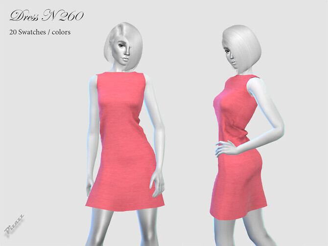 Sims 4 DRESS N 260 by pizazz at TSR