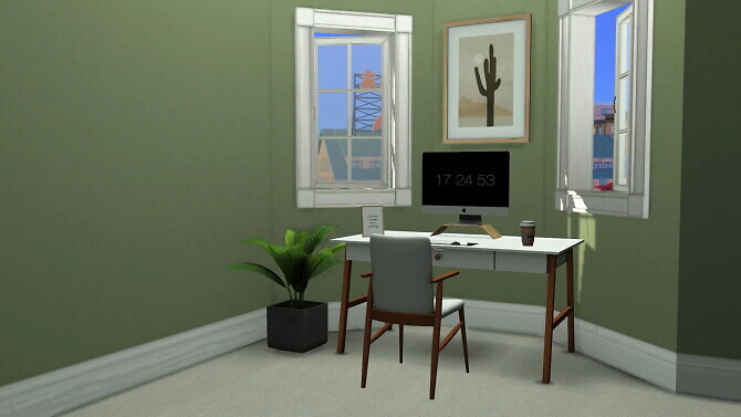 Sims 4 Melinda Study Set at Sunkissedlilacs