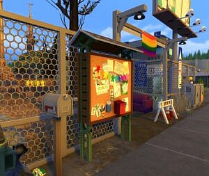 No Community Board Glow by endermbind at Mod The Sims
