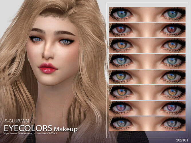 Eyecolors 202101 By S-club Wm