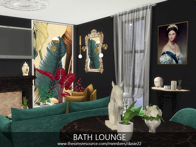 Sims 4 Bath Lounge by dasie2 at TSR