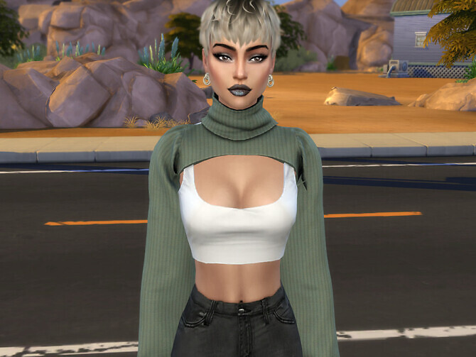Sims 4 Sasha Morrissey by Jolea at TSR
