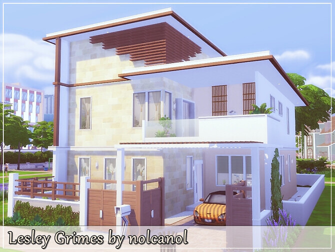 Sims 4 Lesley Grimes house by nolcanol at TSR