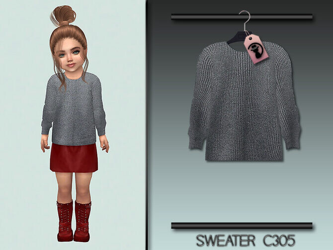 Sims 4 Sweater C305 by turksimmer at TSR