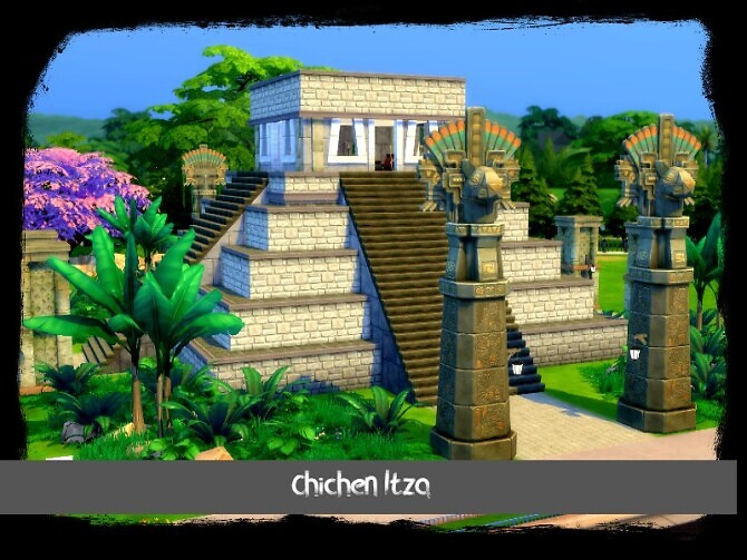 Sims 4 Chichen Itza by GenkaiHaretsu at TSR
