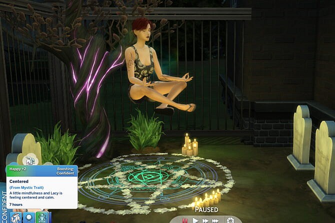 Sims 4 Mystic Trait by MissBee at Mod The Sims