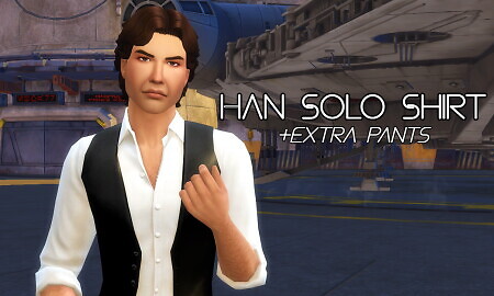 Han Solo Shirt + Extra Pants by soaplagoon at Mod The Sims