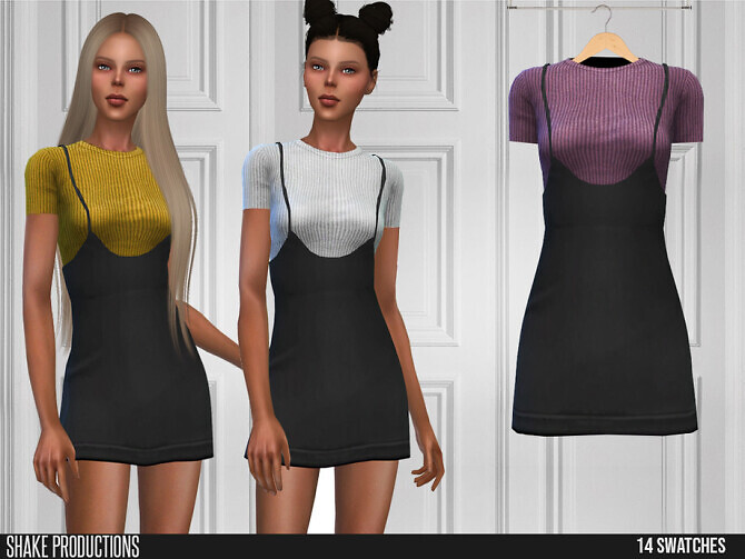 Sims 4 595 Dress by ShakeProductions at TSR