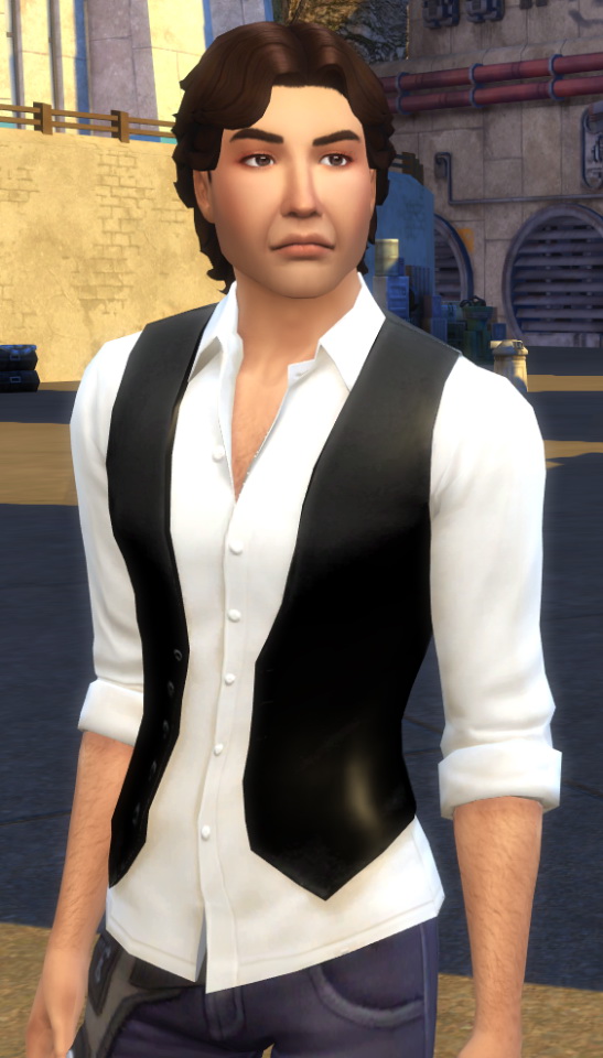 Sims 4 Han Solo Shirt + Extra Pants by soaplagoon at Mod The Sims