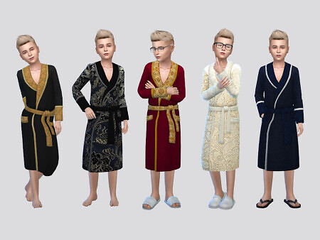 Coco Suite Robe Boys by McLayneSims at TSR