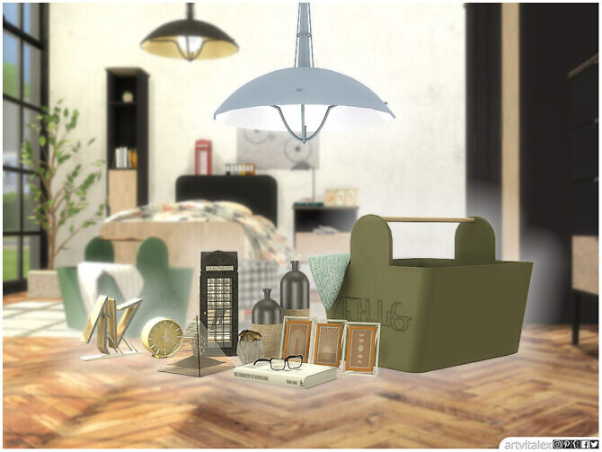 Sims 4 Liverpool Bedroom Materials by ArtVitalex at TSR