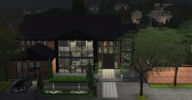 Sims 4 Suburban Hamptons House (P) at Lily Sims