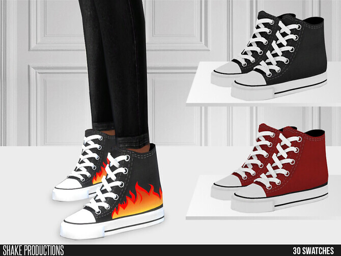 Sims 4 594 Sneakers by ShakeProductions at TSR