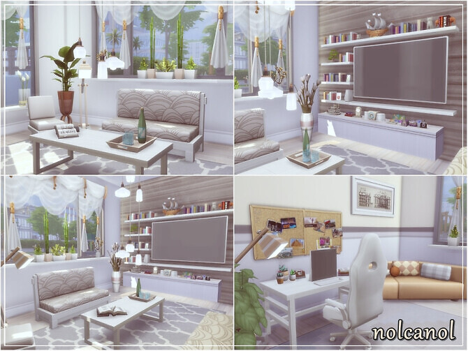 Sims 4 Lesley Grimes house by nolcanol at TSR