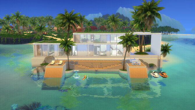 Sims 4 Tropicalia home by Bellusim at Mod The Sims