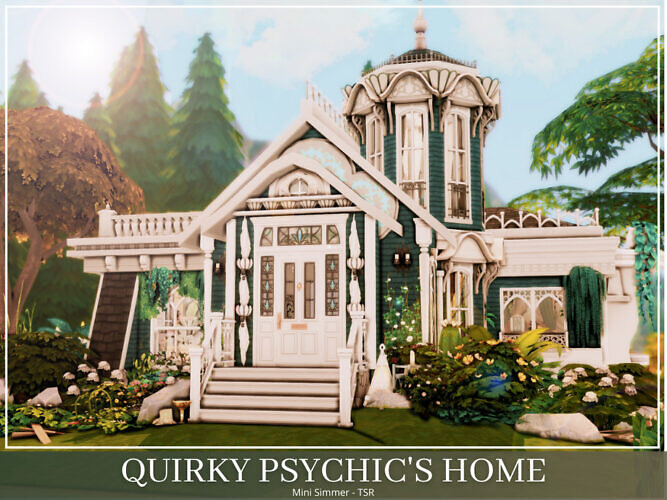 Quirky Psychic’s Home By Mini Simmer