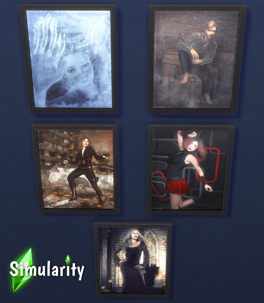 Original Artworks Volume 2 by Simularity at Mod The Sims » Sims 4 Updates
