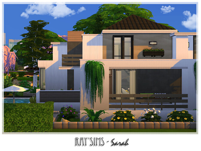 Sims 4 Sarah house by Ray Sims at TSR