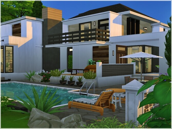 Sims 4 Sarah house by Ray Sims at TSR