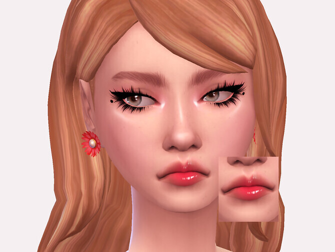 Sims 4 Cherubian Lipgloss by Sagittariah at TSR