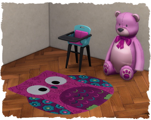 Sims 4 Motif rug by Chalipo at All 4 Sims