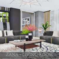 Zana Living Room By Rirann