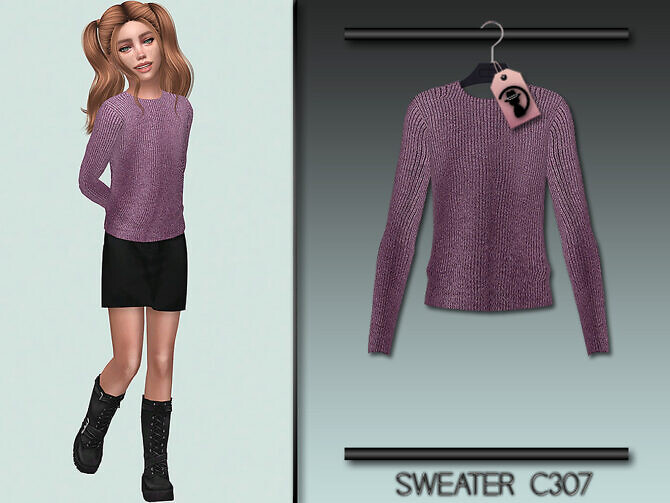 Sims 4 Sweater C307 by turksimmer at TSR