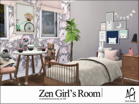 Zen Girls Room by ALGbuilds at TSR