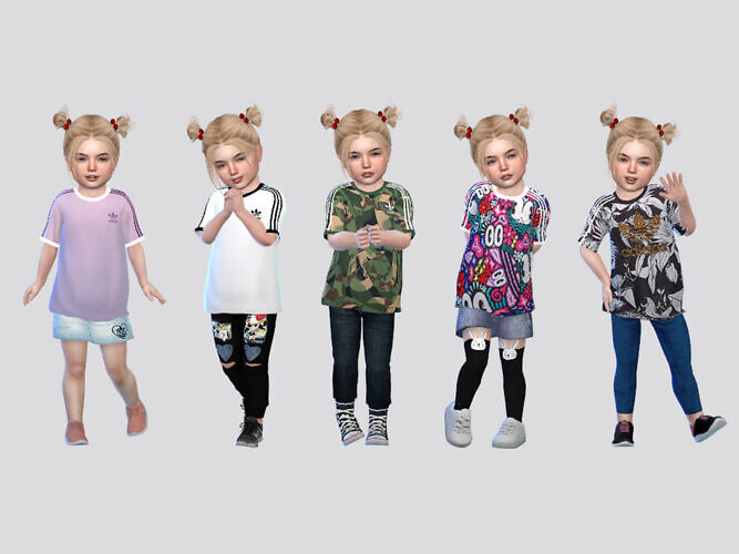 Tee I Toddler Girl By Mclaynesims