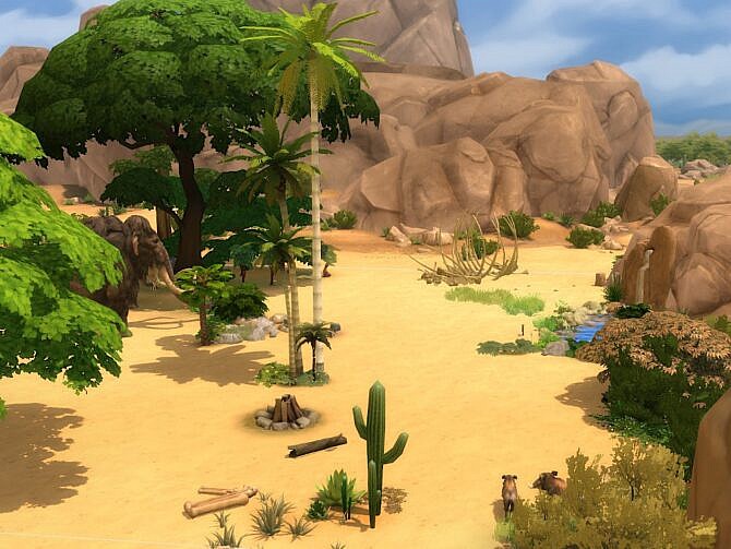 Sims 4 Mammoth Fields at KyriaT’s Sims 4 World