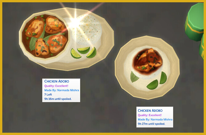 Sims 4 CHICKEN ADOBO at Icemunmun