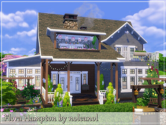 Sims 4 Flora Hampton by nolcanol at TSR