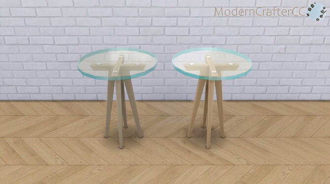 Sims 4 Orbital High Dining Table Recolour at Modern Crafter CC