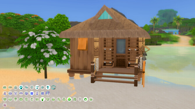 Sims 4 Micro Island Starter at SimKat Builds