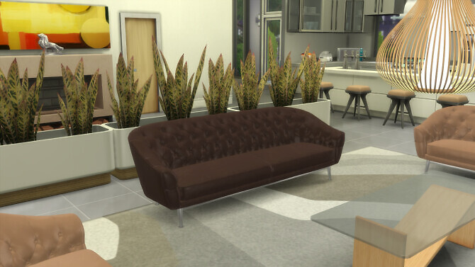 Sims 4 Design Sofa SoChic at OceanRAZR