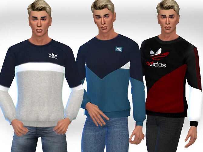 Sims 4 Casual Sweatshirts by Saliwa at TSR