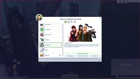 Vampire Life Career by RayBreeder7 at Mod The Sims