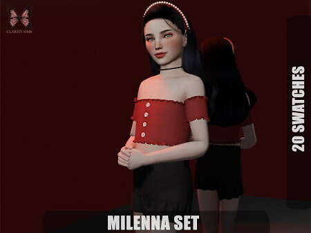 Milenna Set at Clarity Sims